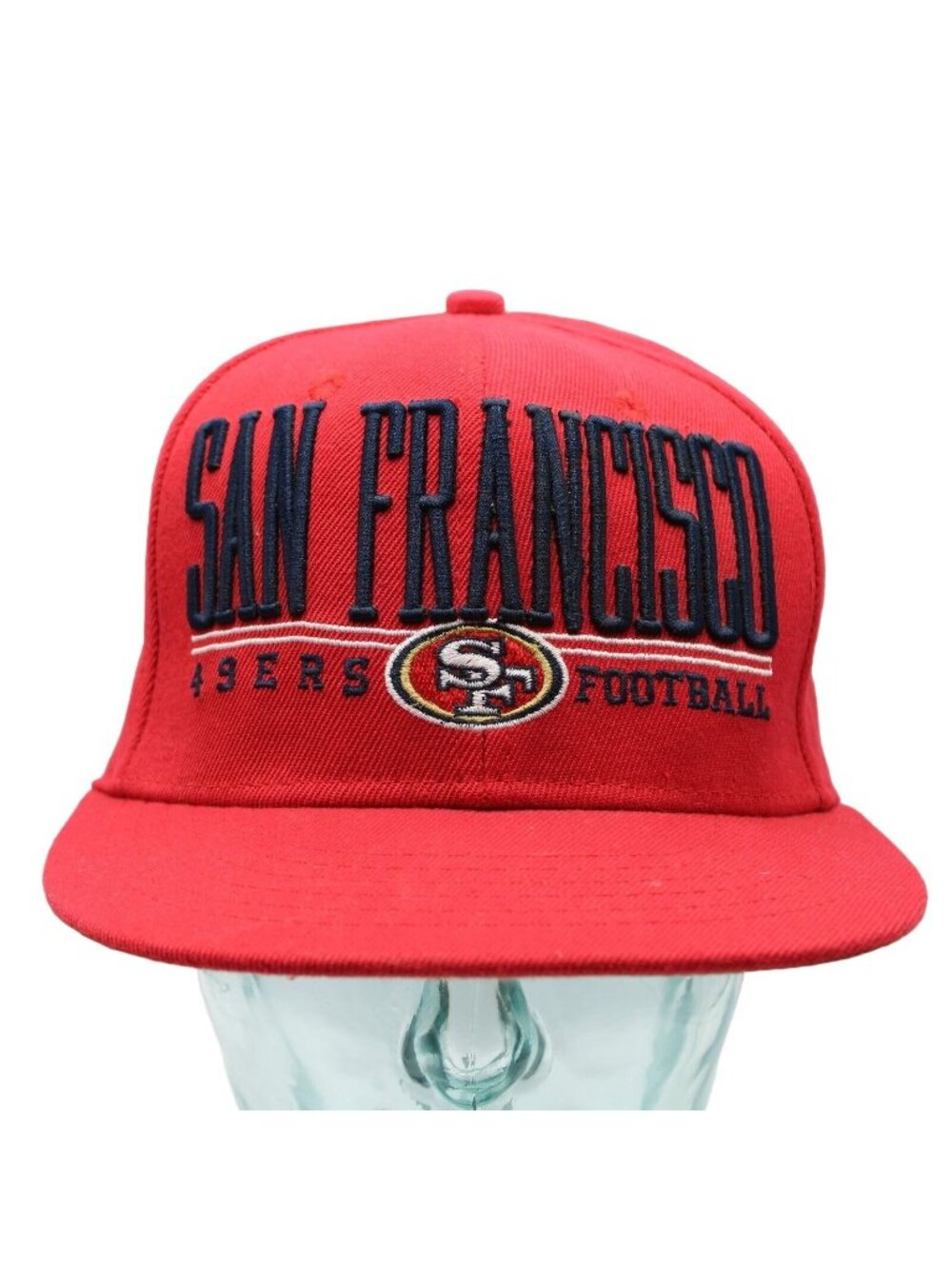 San Francisco 49ers Football Red Snapback Hat Cap NFL New Era 59Fifty